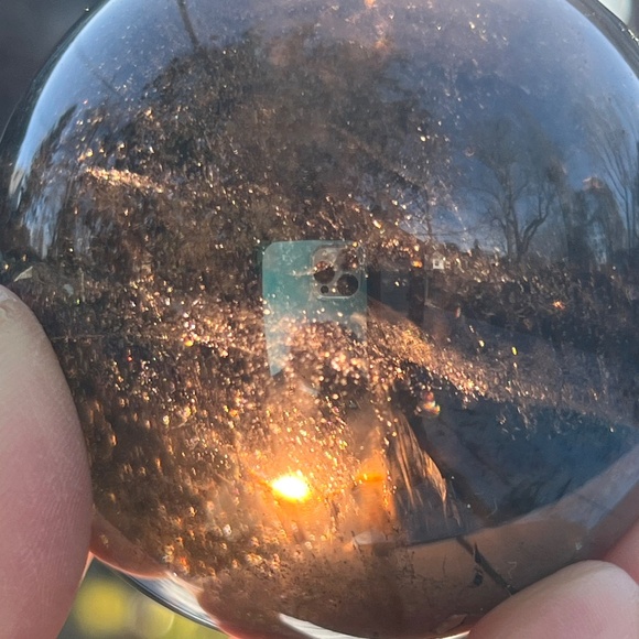 Smoky (3) quartz sphere | crystal - Picture 14 of 15